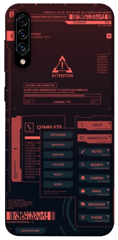 Чохол на Samsung Galaxy A50 (A505F) / A50s / A30s Attention фото 1 з 1