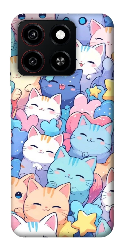 Чехол на ZTE Blade A35 4G Funny Kittens ver.3 фото 1 из 1