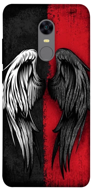 Чехол на Xiaomi Redmi 5 Plus / Redmi Note 5 (Single Camera) Angel and Devil фото 1 из 1