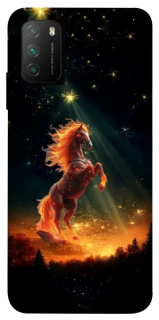 Чохол на Xiaomi Poco M3 Red Fire Horse ver.2 фото 1 з 1
