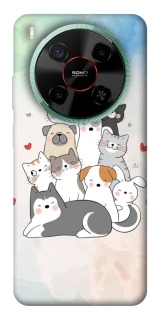 Чохол на ZTE Nubia V70 Max Funny Pets ver.2 фото 1 з 1