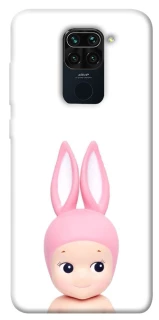 Чехол на Xiaomi Redmi Note 9 / Redmi 10X Minimal Bunny Peek фото 1 из 1