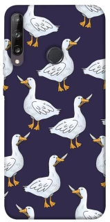 Чехол на Huawei P40 Lite E Гуси с претензией фото 1 из 1