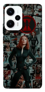 Чохол на Xiaomi Poco F5 / Note 12 Turbo Black Widow фото 1 з 1