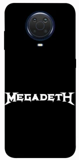 Чехол на Nokia G20 / G10 / 6.3 Megadeth logo фото 1 из 1