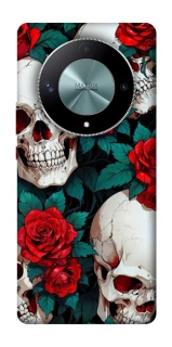 Чохол на Huawei Magic6 Lite skull and rose фото 1 з 1