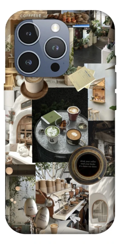 Чехол на Apple iPhone 16 Pro Max Coffee collage ver.4 фото 1 из 1