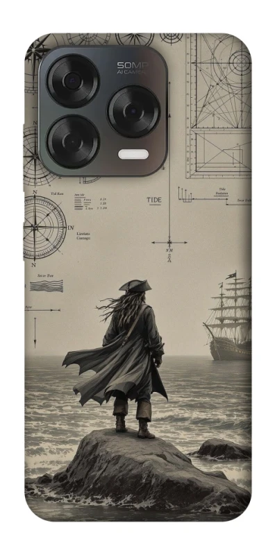 Чехол на ZTE Blade V70 Design Captain Jack Sparrow фото 1 из 2