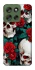Чохол на Motorola Moto G56 5G skull and rose фото 1 з 1
