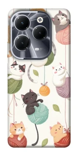 Чохол на Infinix Hot 40 Funny Kittens фото 1 з 1