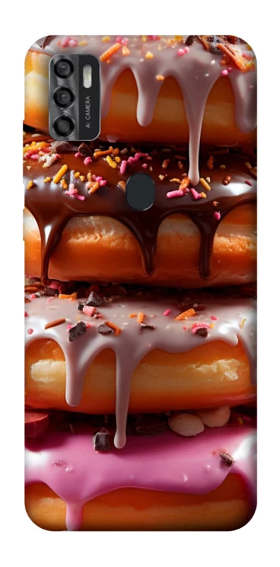 Чехол на ZTE Blade A7s (2020) Пончики фото 1 из 1