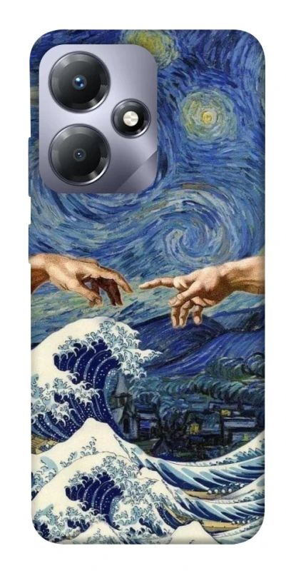 Чохол на Infinix Hot 30i Art collage ver.7 фото 1 з 1