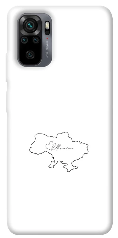 Чохол на Xiaomi Poco M5s Ukraine map фото 1 з 1