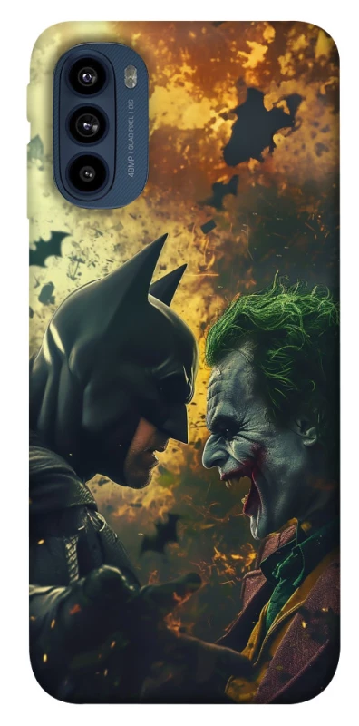 Чохол на Motorola Moto G41 Batman and the Joker фото 1 з 1