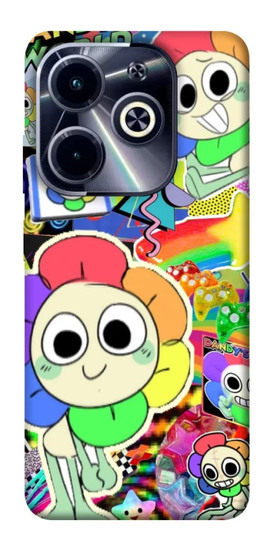 Чохол на Infinix Hot 40i Dandy world collage фото 1 з 1