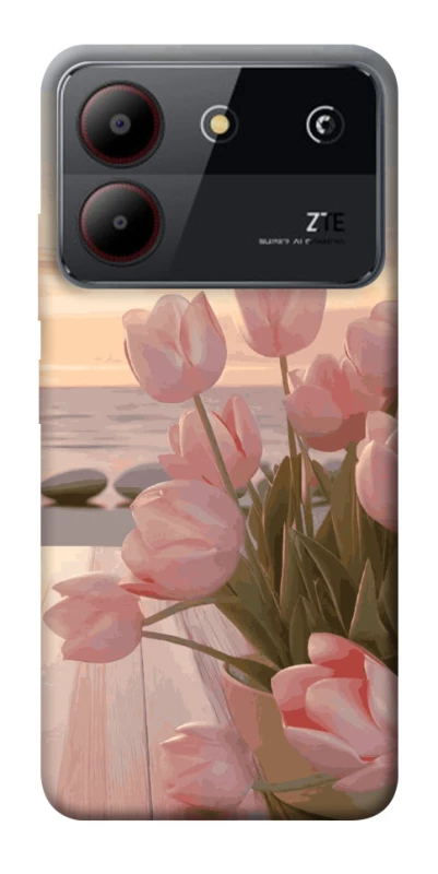 Чохол на ZTE Blade A54 4G Morning Flowers zon фото 1 з 1