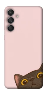 Чехол на Samsung Galaxy M55 Peeping cat фото 1 Чехол на Samsung Galaxy M55 Peeping cat фото 1 из 1