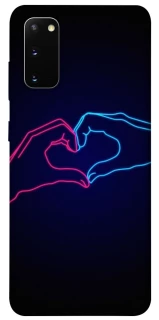 Чехол на Samsung Galaxy S20 Neon love фото 1 из 1