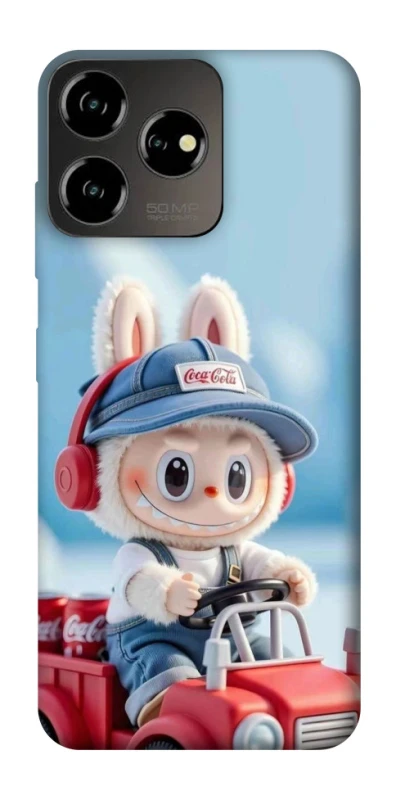 Чехол на ZTE Blade V50 Design 4G Labubu in the car фото 1 из 1