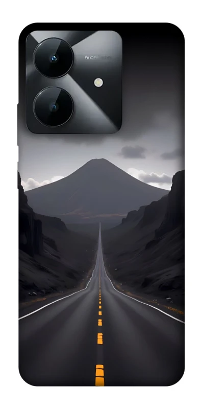 Чехол на Realme Note 60x Black mountains фото 1 из 1