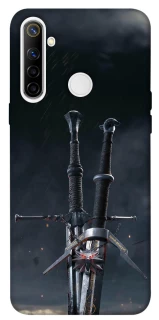 Чохол на Realme 6i Мечі Ведьмака фото 1 з 1