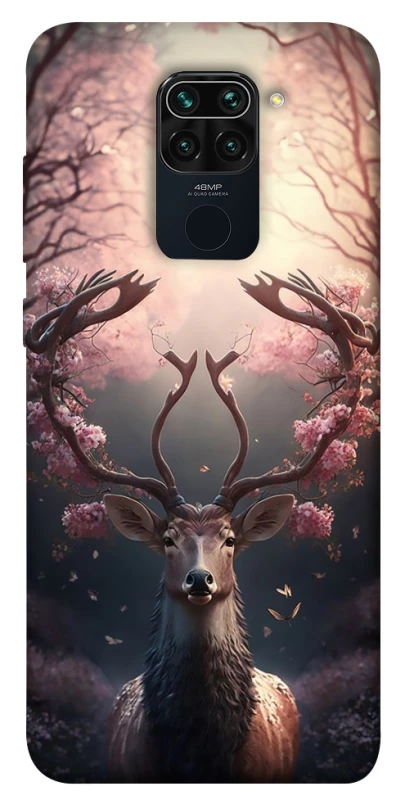 Чехол на Xiaomi Redmi Note 9 / Redmi 10X Скандинавский олень v3 фото 1 из 1