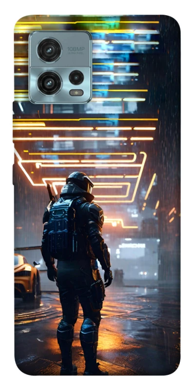 Чохол на Motorola Moto G72 Cyber character фото 1 з 1