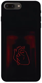 Чехол на Apple iPhone 7 plus / 8 plus Красное сердце фото 1 из 1
