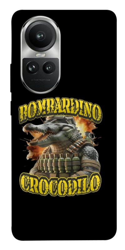 Чохол на Oppo Reno 10 Bombardino Crocodilo фото 1 з 1