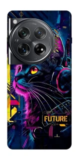 Чехол на OnePlus 12 Cyber Cat v2 фото 1 из 1