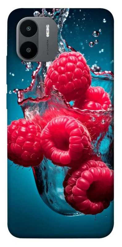 Чохол на Xiaomi Redmi A1+ / Poco C50 / A2+ Малинка у воді фото 1 з 1