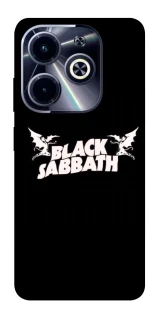 Чехол на Infinix Hot 40i Black Sabbath logo ver.2 фото 1 из 1