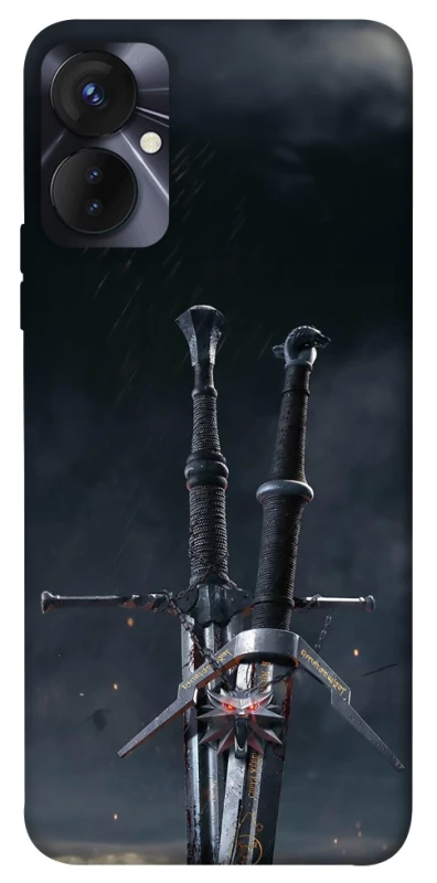 Чохол на TECNO Spark 9 Pro (KH7n) Мечі Ведьмака фото 1 з 1