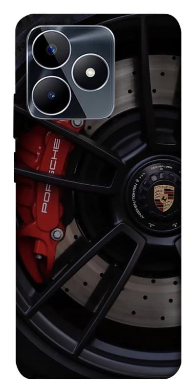 Чехол на Realme C53 Wheal porsche фото 1 из 1