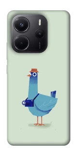 Чохол на Xiaomi Redmi Note 14 4G (Europe version) Голуб-детектив фото 1 з 1