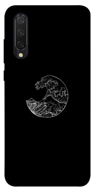 Чохол на Xiaomi Mi CC9 / Mi 9 Lite Black tsunami фото 1 з 1