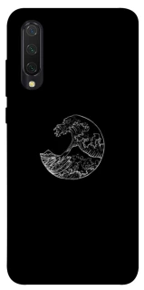 Чохол на Xiaomi Mi CC9 / Mi 9 Lite Black tsunami фото 1 з 1