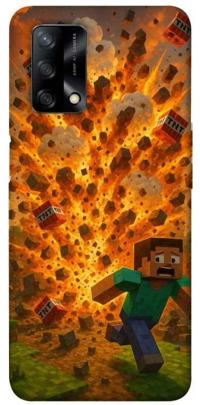 Чохол на Oppo A74 4G Minecraft v7 фото 1 з 1