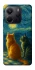 Чохол на Xiaomi Redmi Note 14 4G (Europe version) Cats under the stars фото 1 з 1