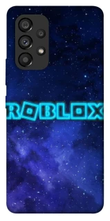 Чохол на Samsung Galaxy A53 5G Roblox Space Logo Blue фото 1 з 1