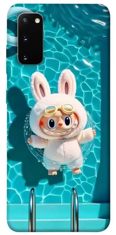 Чохол на Samsung Galaxy S20 Labubu in the pool ver.2 фото 1 з 1