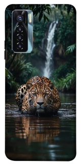 Чехол на TECNO Camon 17 Pro Leopard in water фото 1 из 1