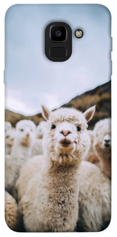 Чехол на Samsung J600F Galaxy J6 (2018) Лама фото 1 из 1