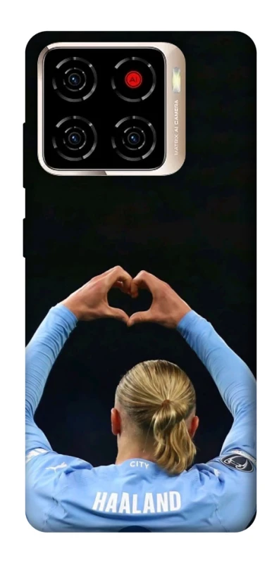 Чехол на ZTE Blade A56 Erling Haaland V2 фото 1 из 1