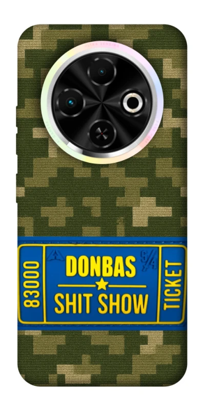 Чохол на TECNO Spark 30C Donbas ticket фото 1 з 1