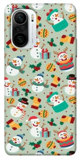 Чехол на Xiaomi Redmi K40 / K40 Pro / K40 Pro+ / Poco F3 Новогодний v2 фото 1 из 1