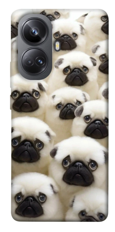 Чохол на Realme 10 Pro+ Doggy Pug Love фото 1 з 1