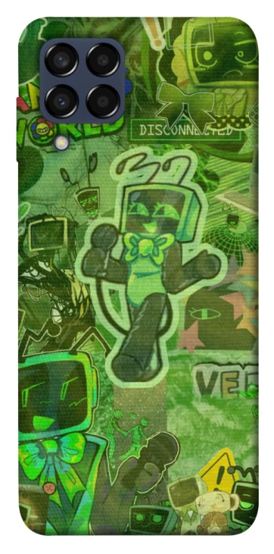 Чохол на Samsung Galaxy M33 5G Dandysworld tv green theme фото 1 з 1