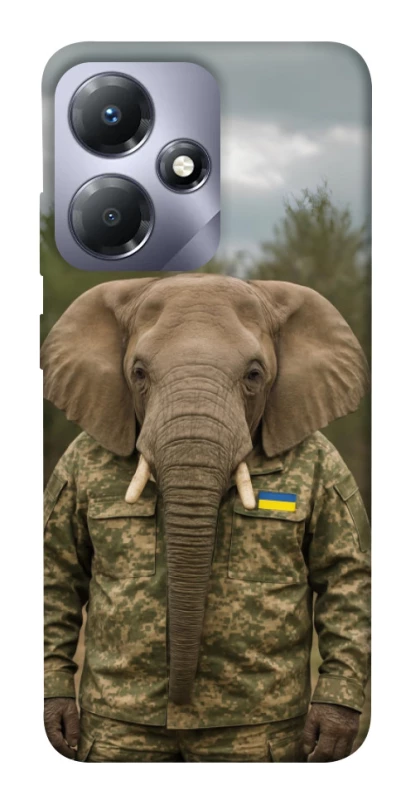 Чохол на Infinix Hot 30 Play Слон захисник фото 1 з 1