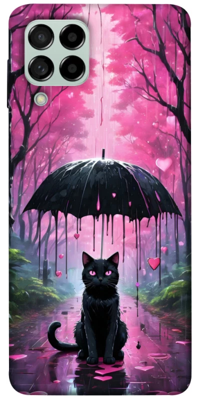 Чохол на Samsung Galaxy M53 5G Black cat фото 1 з 1